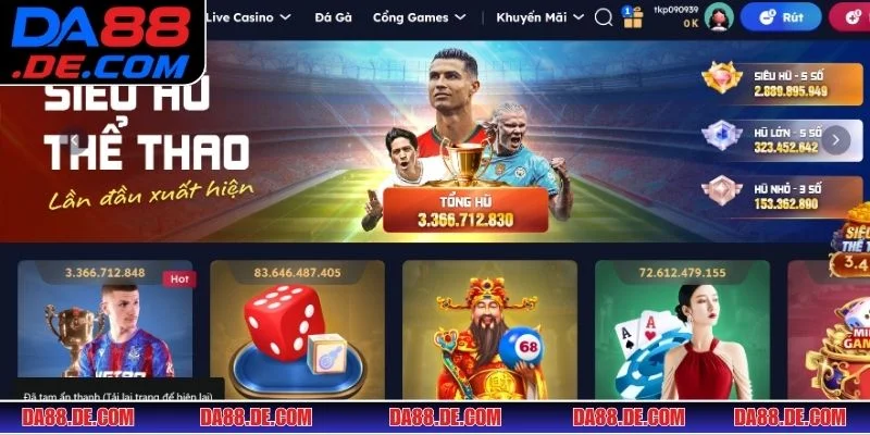 Điểm danh ưu đãi DA88 hot nhất trong năm 2025